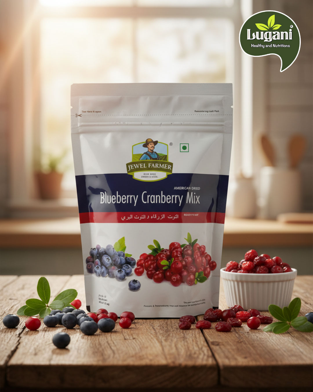 American Dried Blueberry & Cranberry Mix